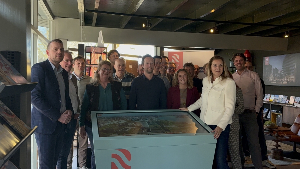 Digitale maquette laat zien hoe de Vlaardingse Rivierzone er uit komt te zien