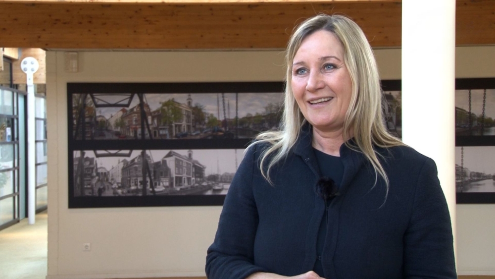 Caroline Bos nadat ze gemeentesecretaris werd in 2021