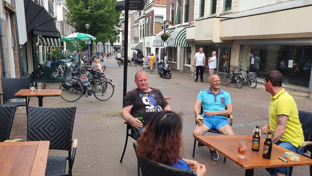 Horeca in Schiedam: 1 juni druk, maar daarna minder; 'Je kan aan de deur reserveren!'