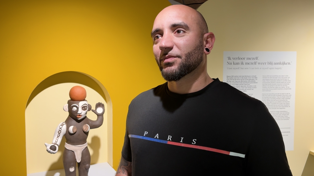 Danny (40) verloor zichzelf, nu is zijn verhaal te zien bij expositie in museum