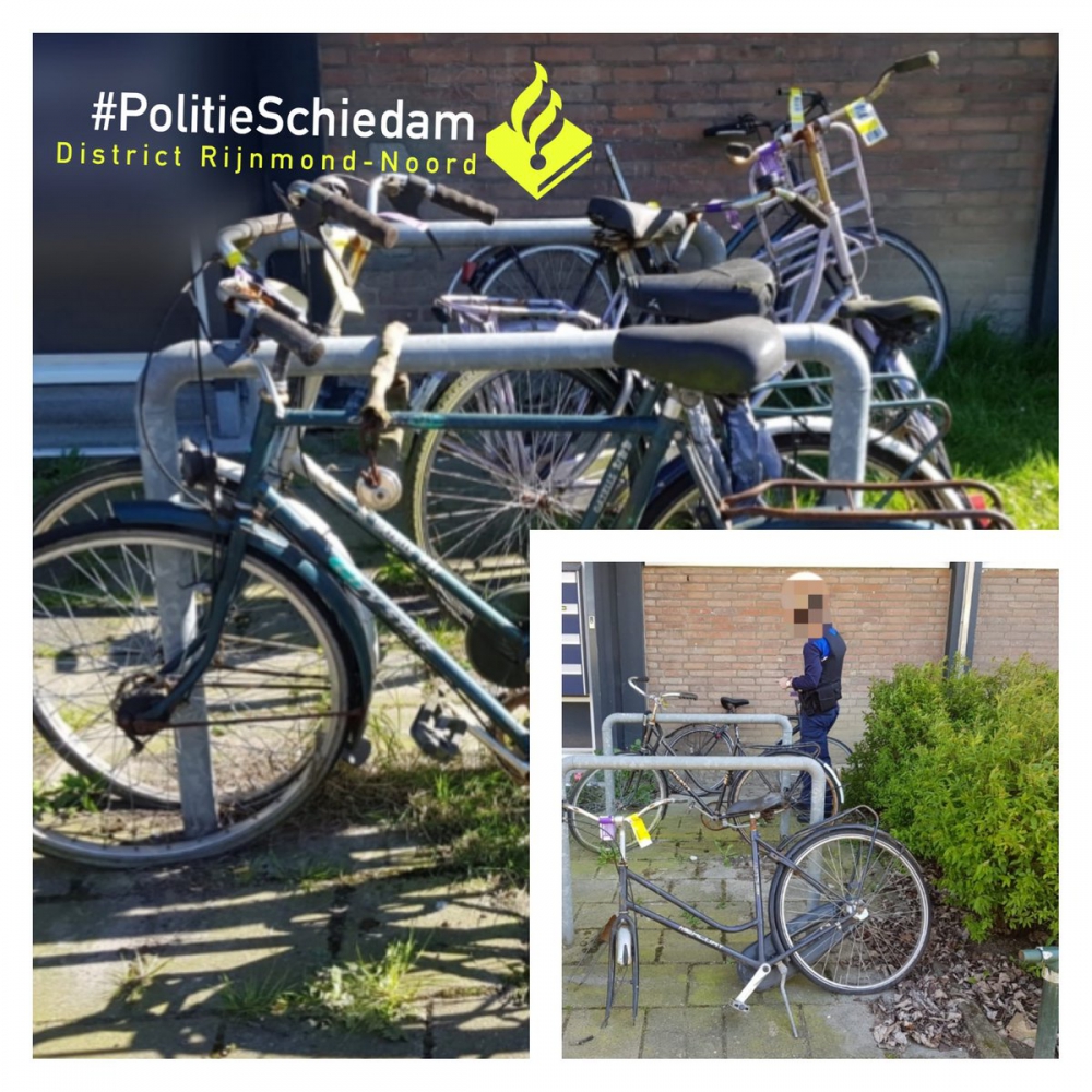 Boa's druk met verwijderen fietswrakken in Nieuwland