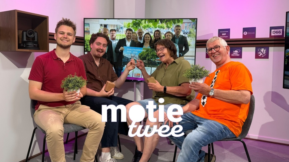 Motie Twee: proost op de nieuwe coalitie!
