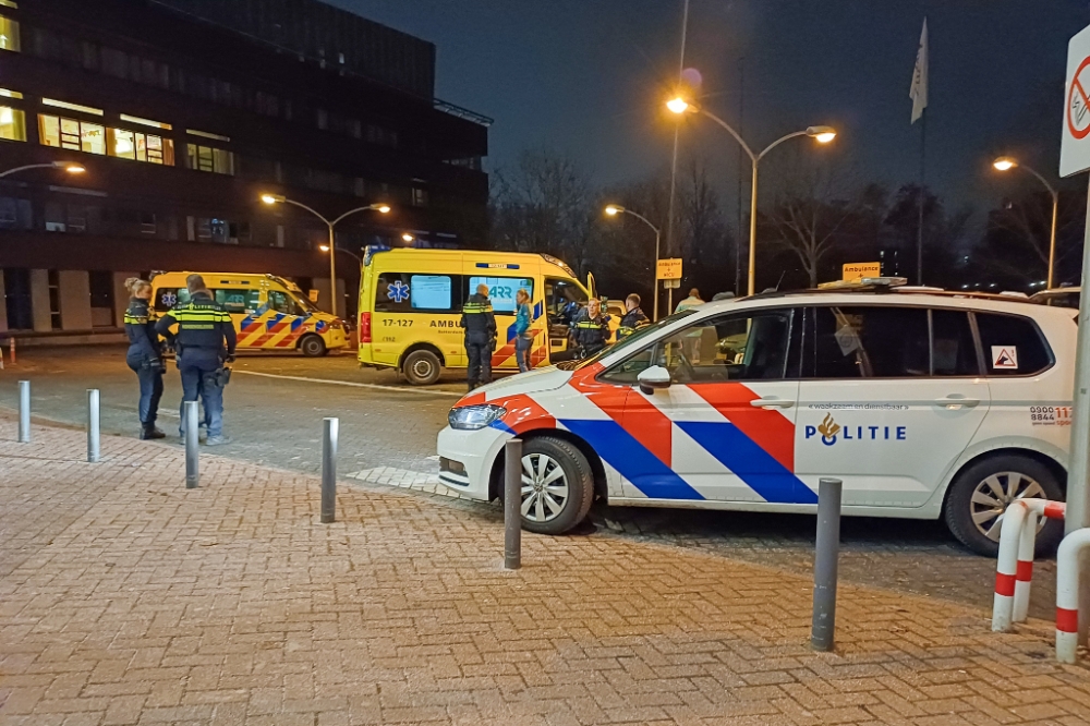 Aanhouding na bedreigen ambulancepersoneel voor ziekenhuis