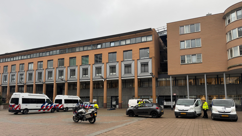 De verkeerscontrole op het Stadserf