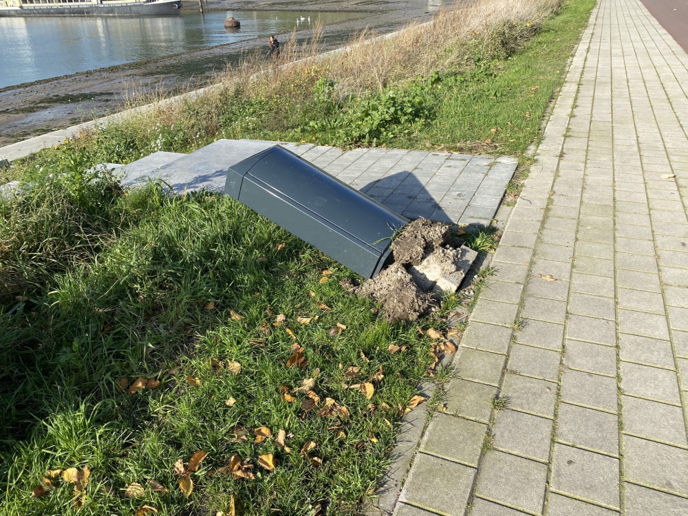 Vernielingen bij nieuwe getijdenpark 'asociaal en hersenloos'