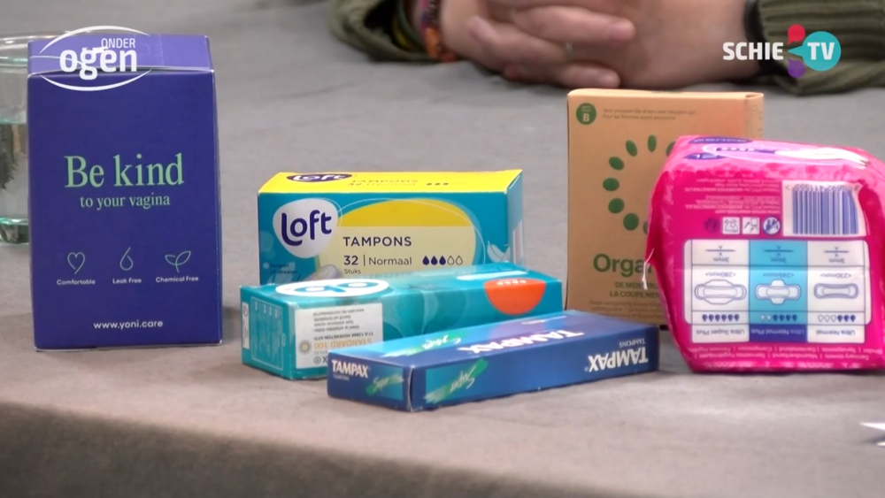 Schiedam kent vier MUP's: MenstruatieUitdeelPunten