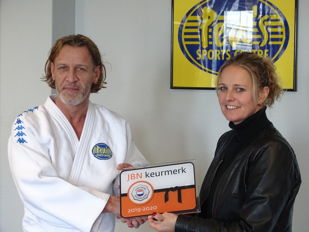 Keurmerk JBN voor Ped's Sports Centre