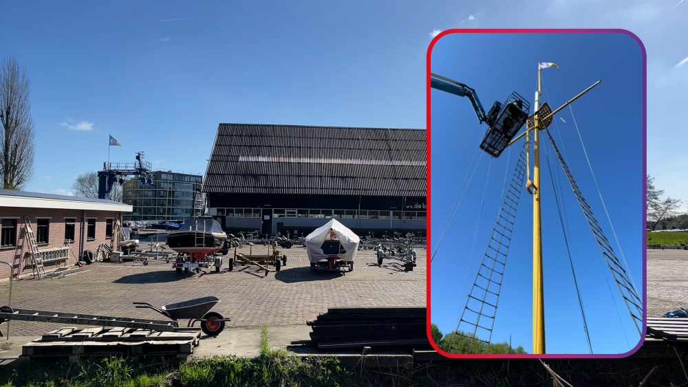 Nieuwe mast in zicht voor watersportvereniging, met dank aan de leden