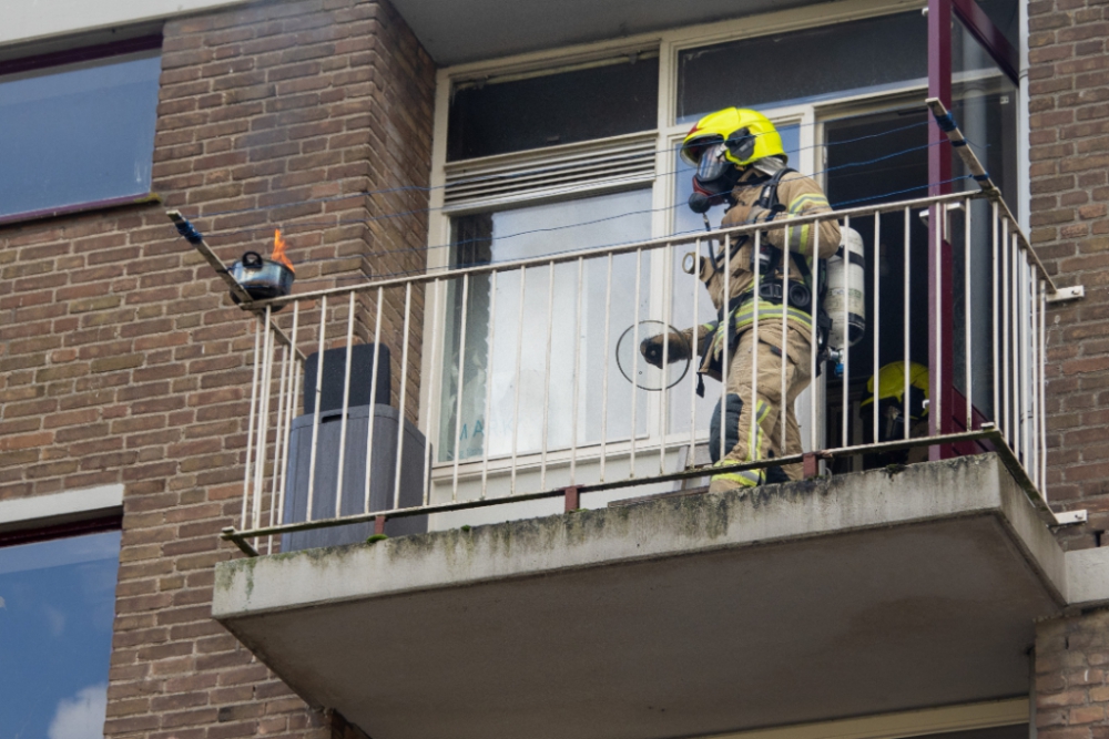 Brand in woning Obrechtstraat door 'vlam in de pan'