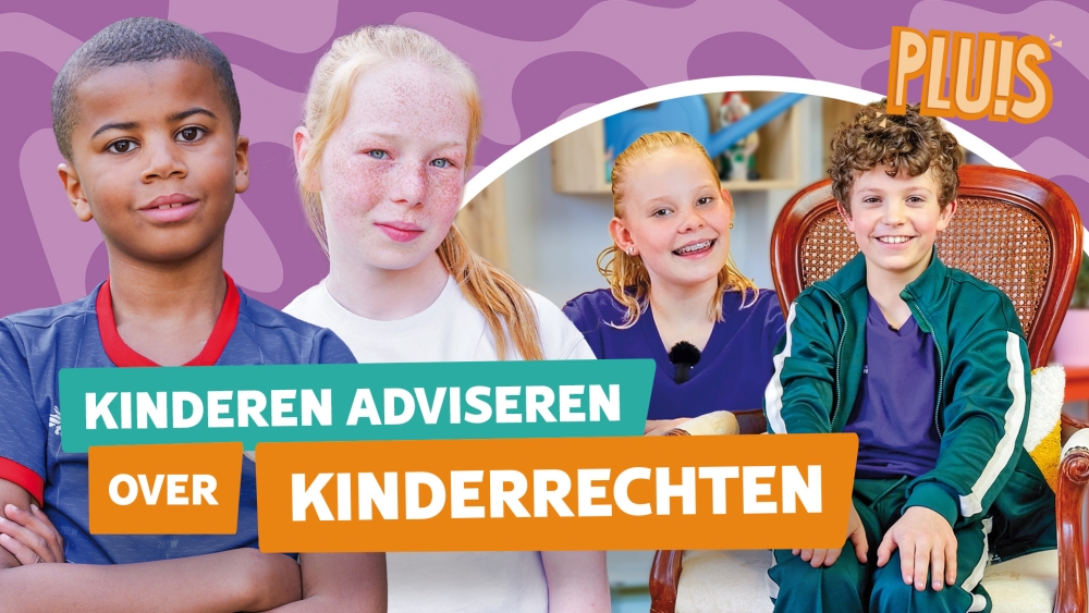 Studio PLU!S: Kinderen adviseren over kinderrechten
