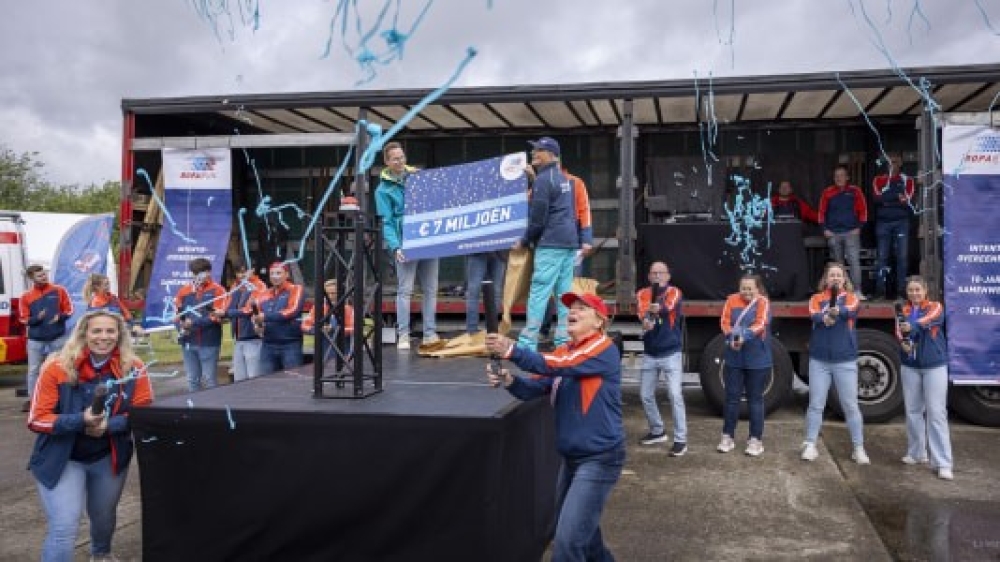 34ste Roparun van start, steunt goed doel met mega-donatie
