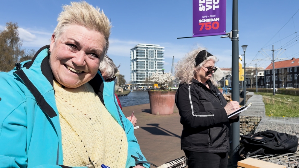 Schiedam vastleggen op papier: ‘Van een bloem tot een molen’