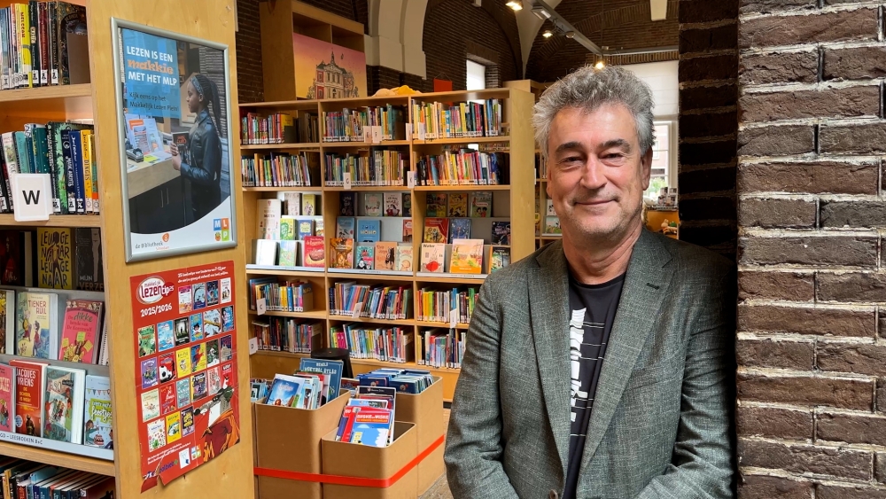 Erik Boekesteijn doet naam eer aan: Schiedammer is wereldwijd bibliotheekfenomeen