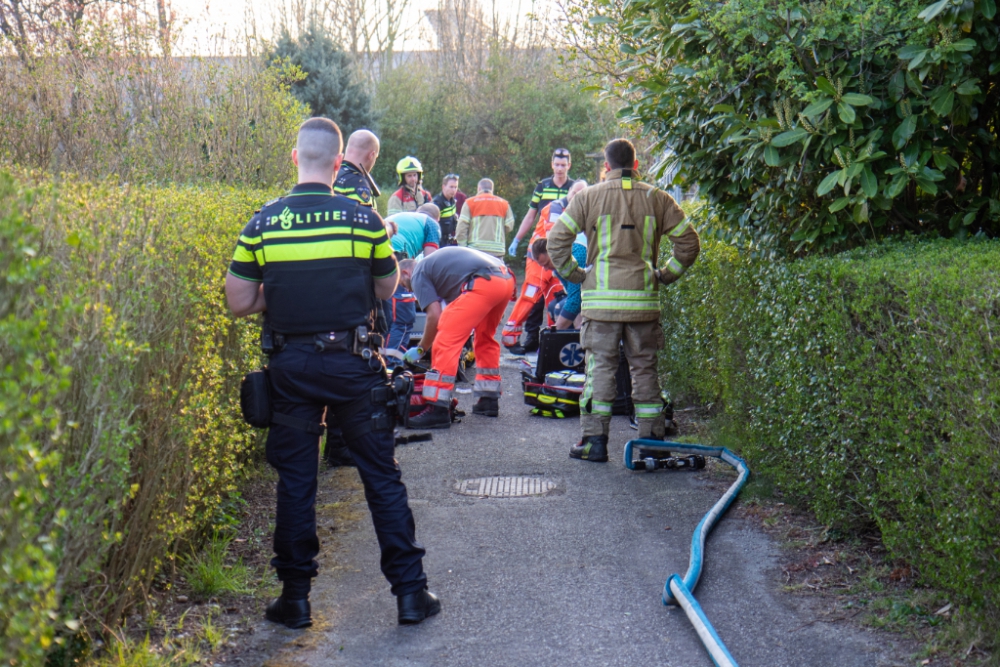 Vrouw zwaargewond na explosie op Volkstuinencomplex Vijfsluizen