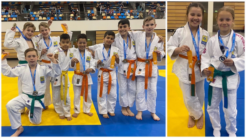 Medaillesucces voor judoka's Sportinstituut Schiedam in Dordrecht en Sint-Michielsgestel