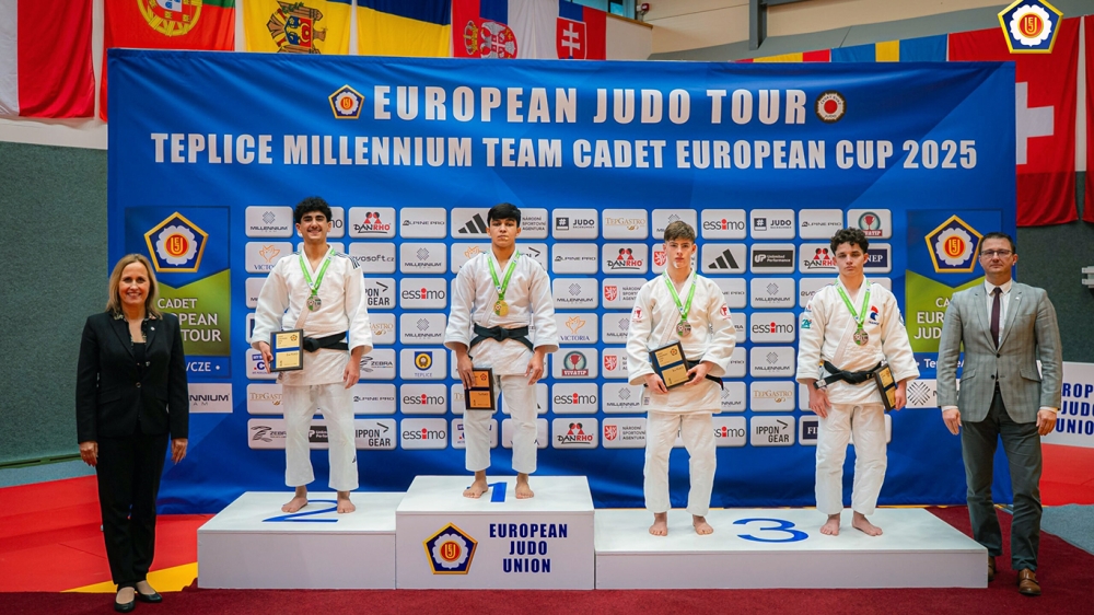 Zilver voor Schiedamse judoka Celil Uyar bij European Cup in Tsjechië