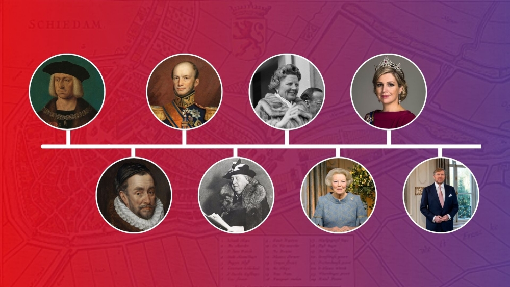Koning komt naar Schiedam: welke vorsten brachten ons eerder een bezoek?