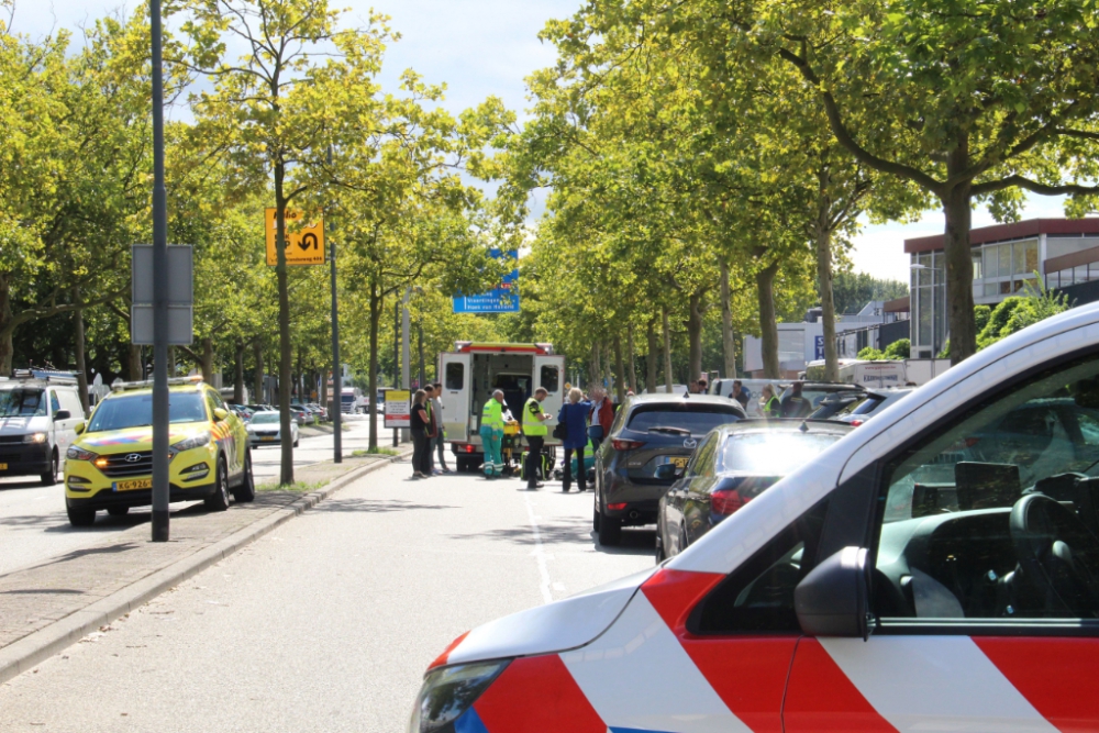 Motorrijder gewond na ongeval op 's-Gravelandseweg