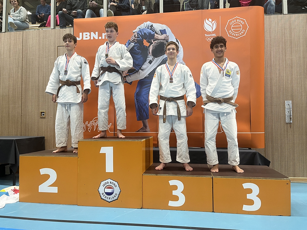 Celil Uyar van SI Schiedam pakt brons op NK judo