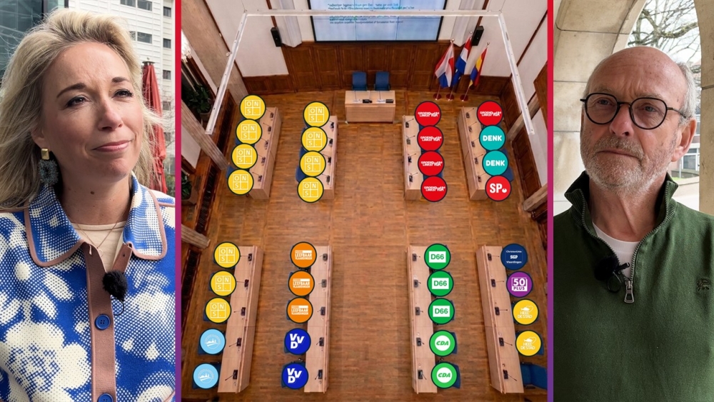 ONS.Vlaardingen is op zoek naar een meerderheidscoalitie, Coenradie voert gesprekken