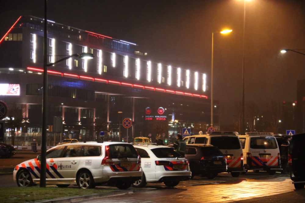 Wings Hotel op 'Zestienhoven' ontruimd na (valse) bommelding