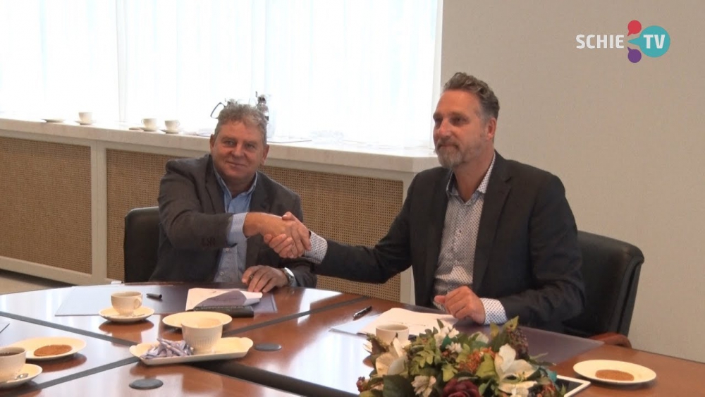 Samenwerkingscontract Albeda en Rijnmond Bouw: 'waardevol om op locatie les te krijgen'