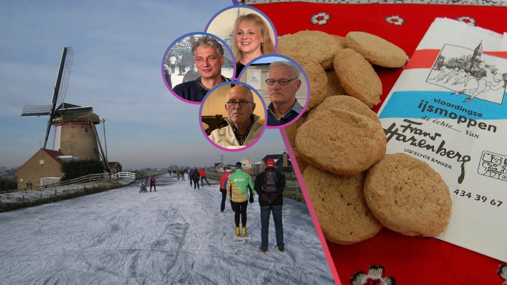 Het Vlaardingse schaatskoekje: ‘IJsmop bewees dat je tocht was geslaagd’