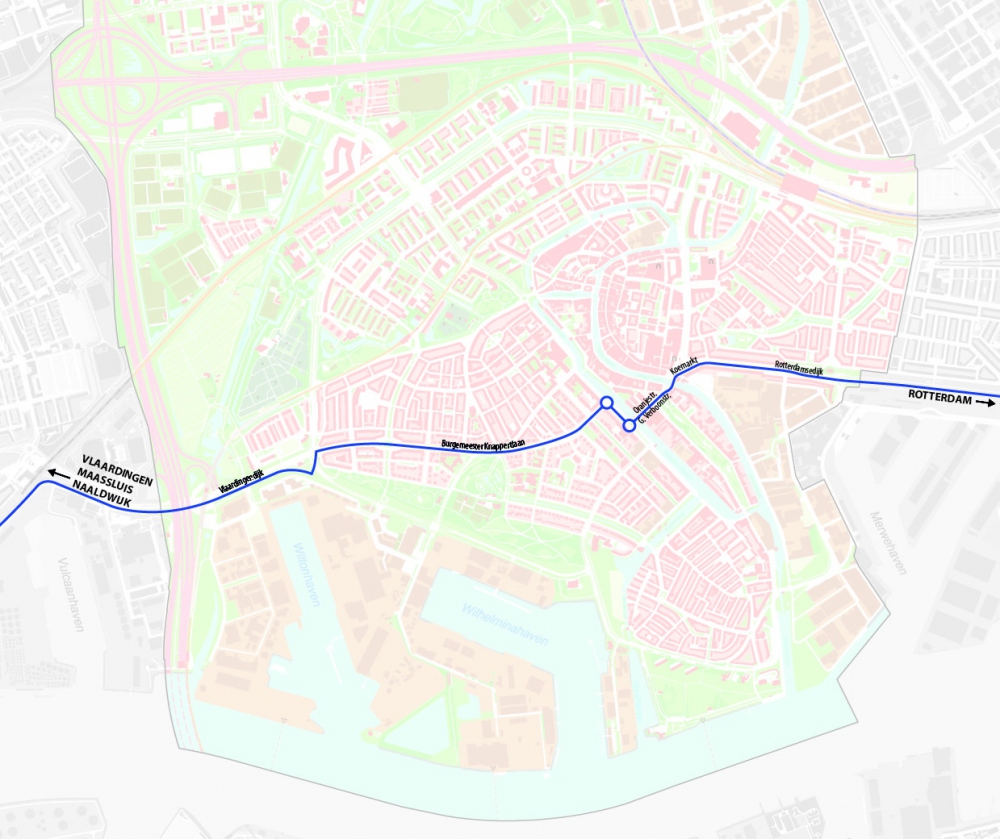 Fietsroute in Schiedam krijgt grote kwaliteitsimpuls