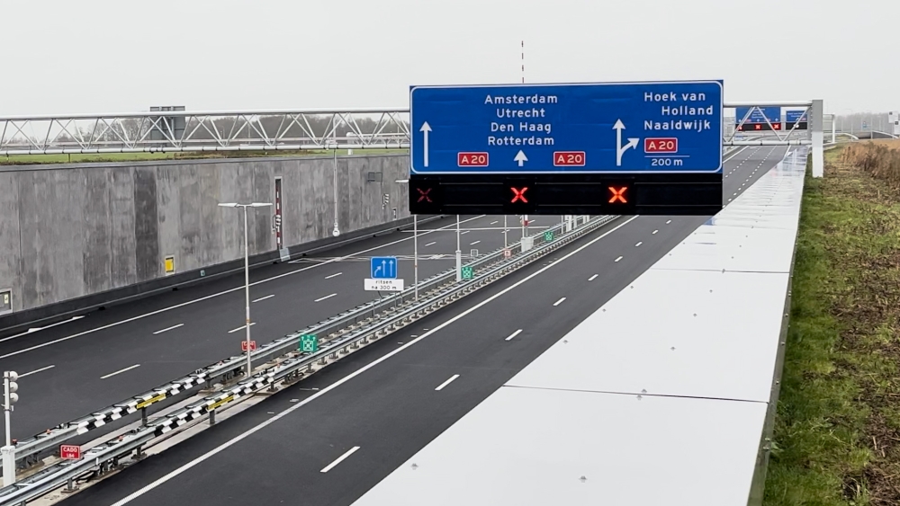 Blankenburgverbinding nacht dicht: 24 februari afgesloten voor onderhoud