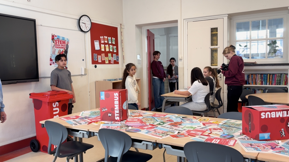 Kinderen die hun stem uitbrengen? 'Ontdekken wat hun mening is'