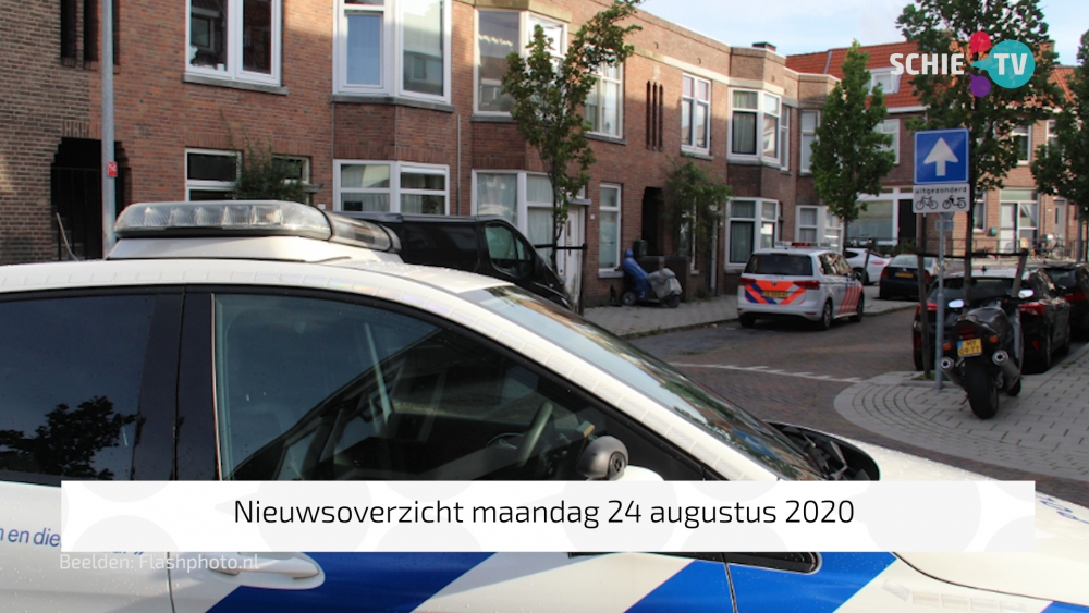 Het nieuwsoverzicht van maandag 24 augustus 2020