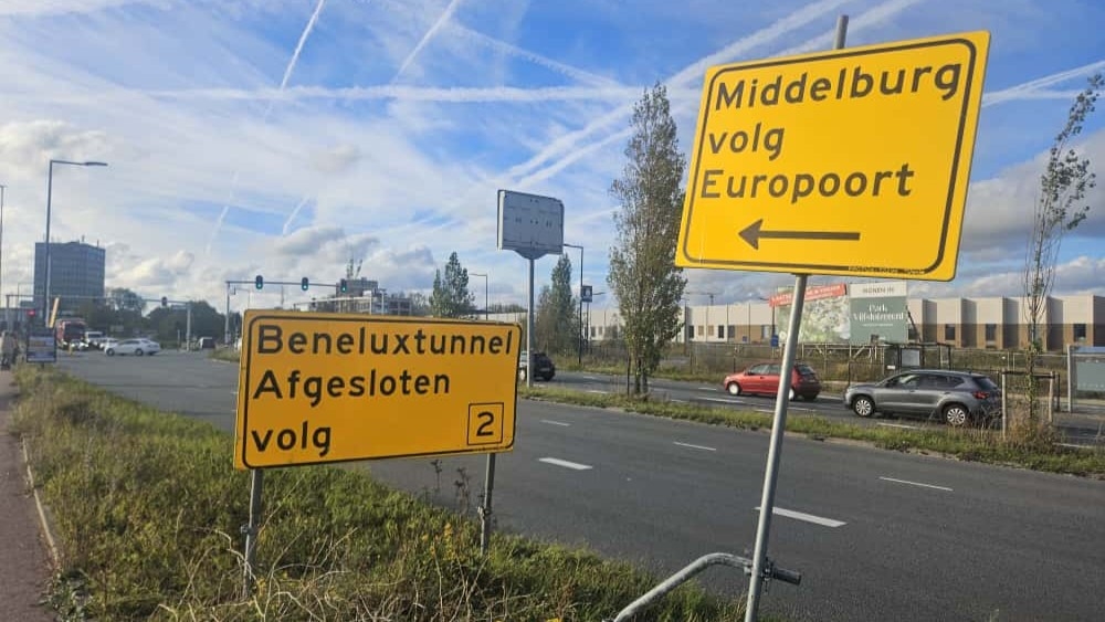 Beneluxtunnel meerdere nachten afgesloten ter voorbereiding op groot onderhoud