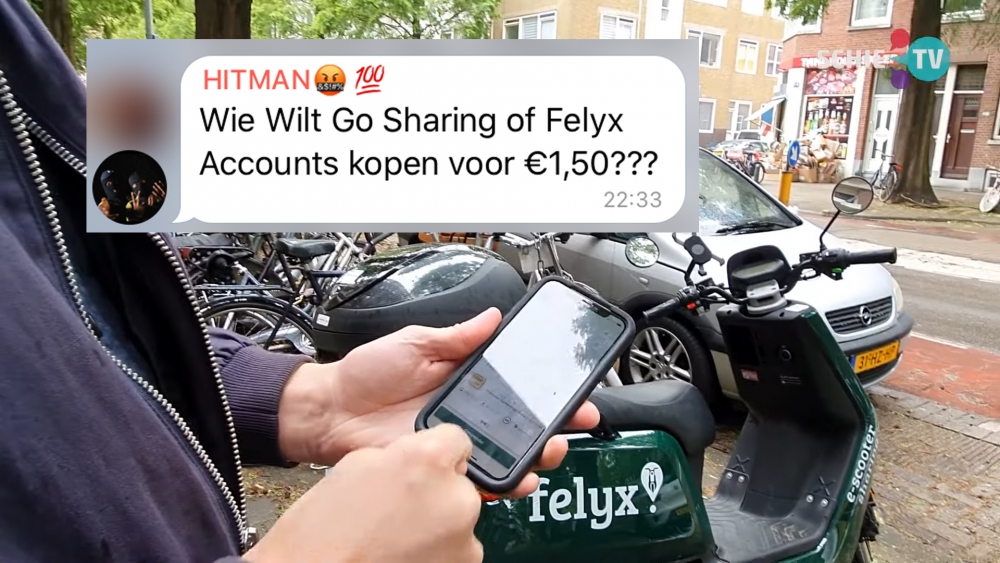 Scooter 'huren' voor een prikkie én zonder dat je een rijbewijs hebt