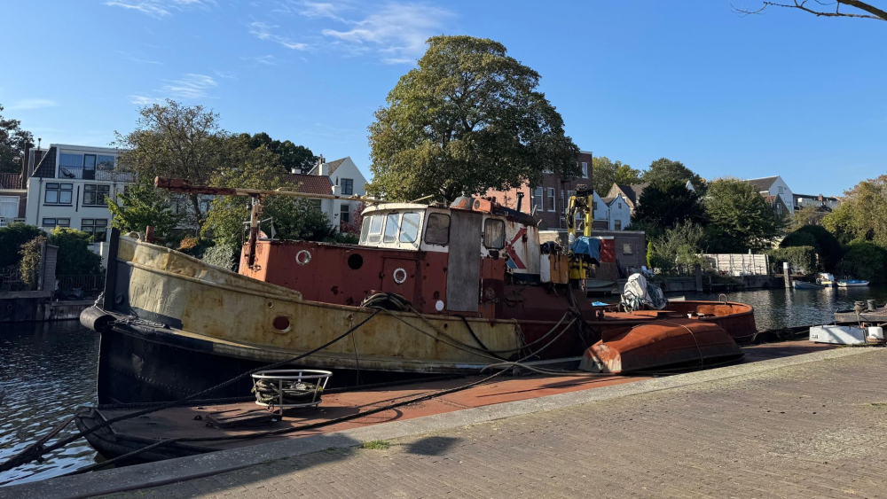 Ondernemer weet niet of hij in Schiedam kan blijven door ligplaatsenbeleid: ‘Klote’