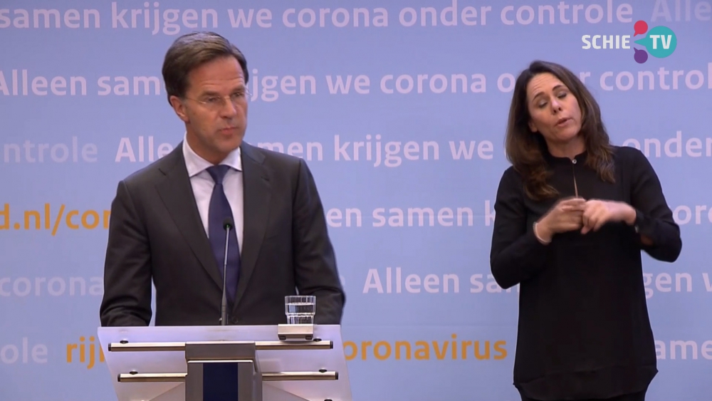 Rutte: 'Door afstand te houden, geven we ruimte aan elkaar'