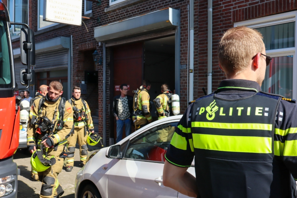 Brand in bedrijfspand na kortsluiting in de meterkast