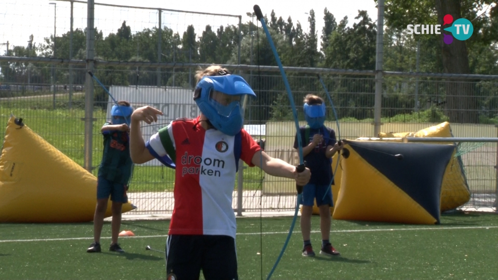 Fornite 'in het echt' op Sportpark Harga