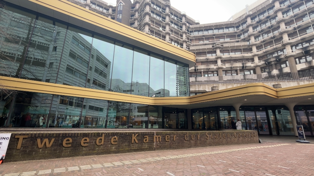 De Tweede Kamer in Den Haag