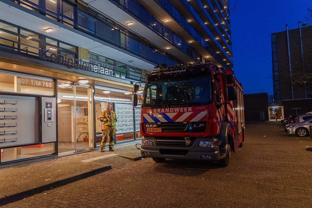 Wateroverlast in flat in Holy-Zuid