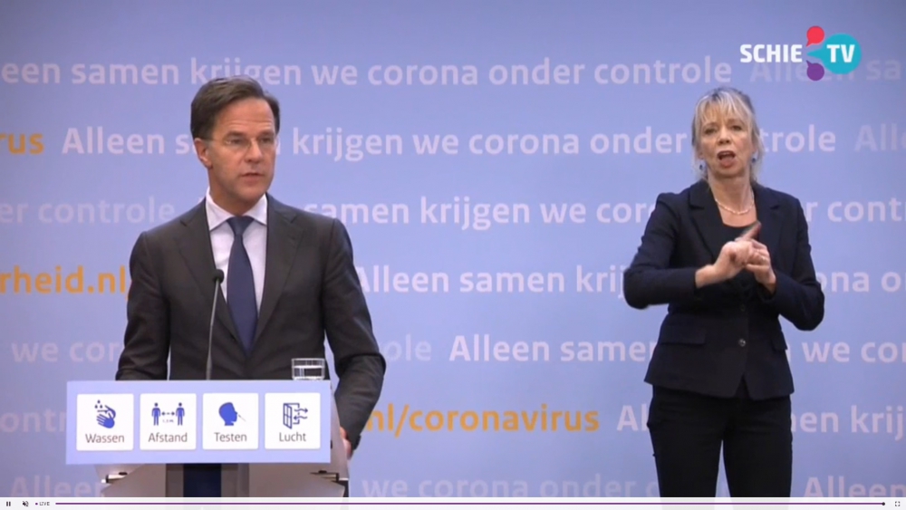 Rutte: 'Dit wordt de tweede Kerst met strenge coronamaatregelen'; geen afstandsonderwijs tijdens week extra kerstvakantie; nieuwe golf verwacht