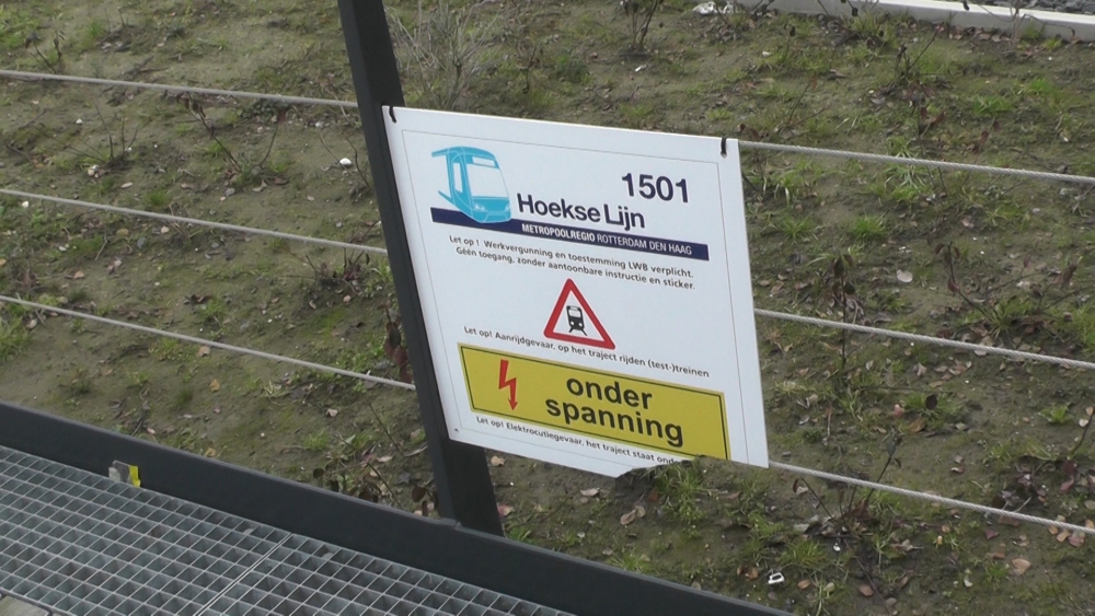 'Spoor Hoekse Lijn wordt twaalf keer per dag gereset'