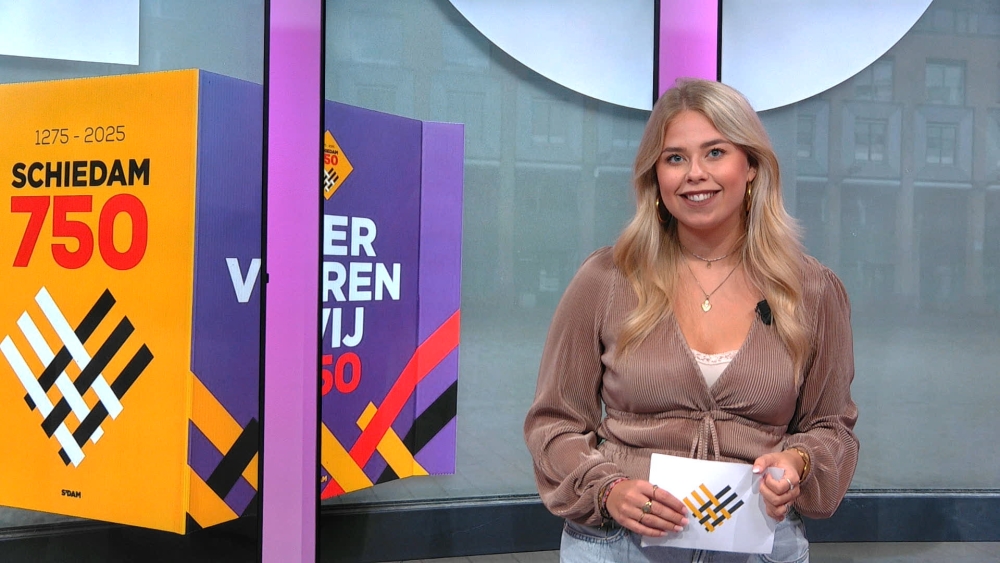 Lichtjesparade, stickers worden verwijderd en muurschildering: Schiedam750-journaal - Aflevering 30