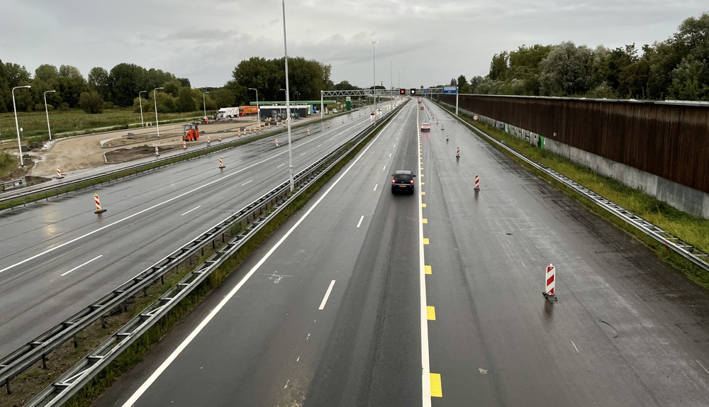 A20 dit Brandersfeestenweekend afgesloten, daarna 'nieuwe verkeerssituatie'