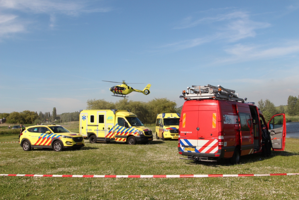 Grote zoekactie naar mogelijke drenkeling