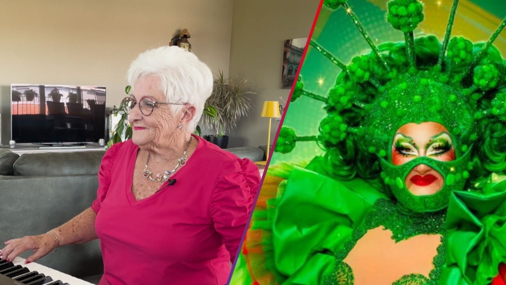 Orgel Joke schittert als dragqueen ‘Bloody Mary’ in Make Up Your Mind