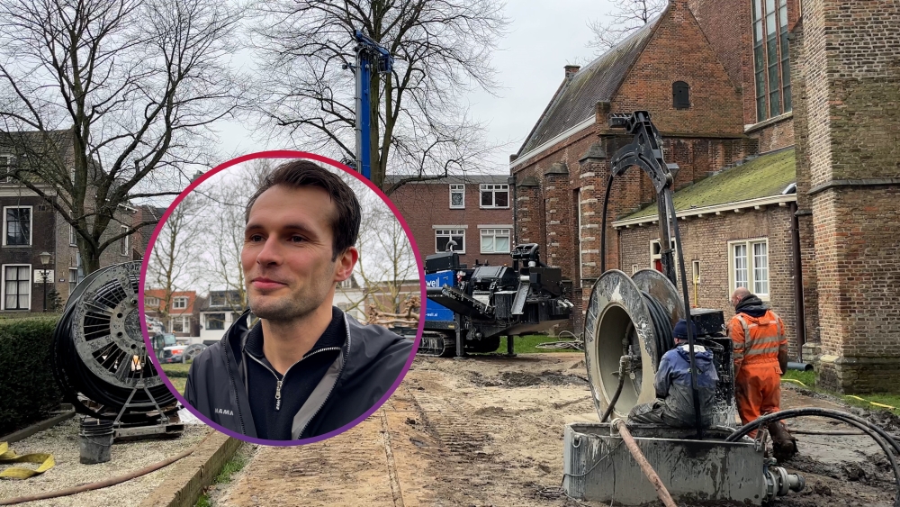 Een primeur in Nederland: Grote Kerk in Schiedam wordt verwarmd door aardwarmte