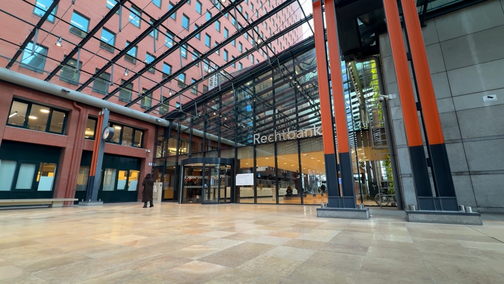 De rechtbank in Rotterdam