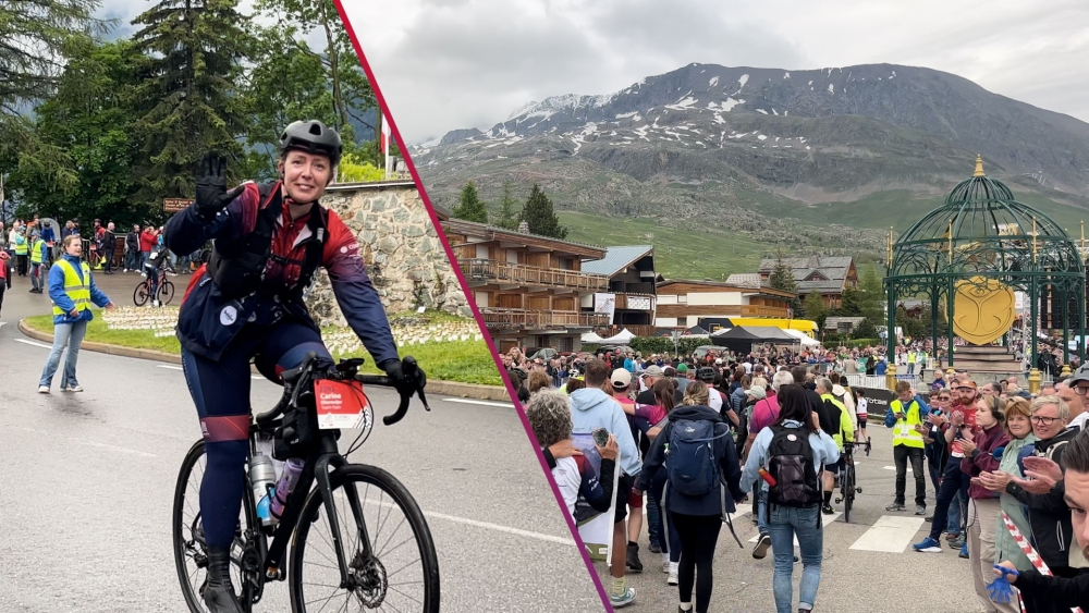 Vlaardinger bereikt drie keer de top van Alpe D’Huez: ‘Tof om mee te maken’