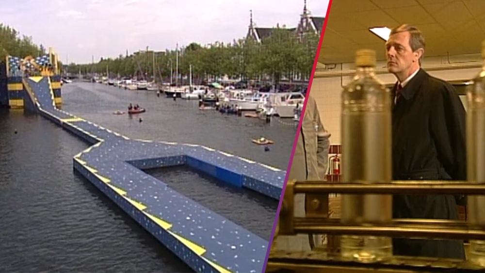 Ter Land, Ter Zee en in De Lucht in Vlaardingen in 1994 (links) en Carel Nolet in 1992 (rechts)