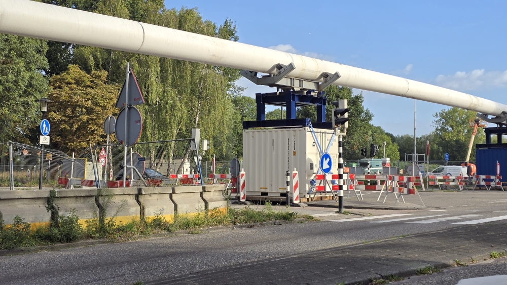 Tweede warmteleiding hangt boven de Marathonweg: rond 5 september de grond in